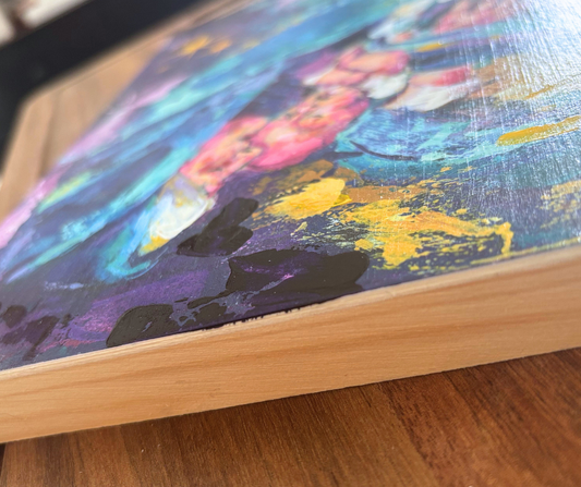 Love's Eternal Embrace | Wood Block & Art Print