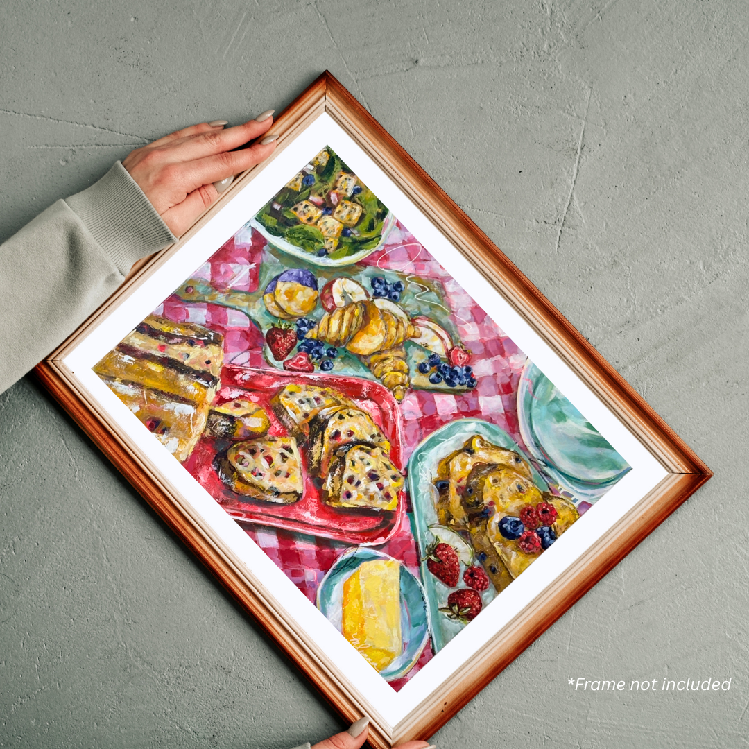 Bread and Berries - Fine Art Print