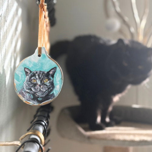 Custom Pet Portrait Ornaments
