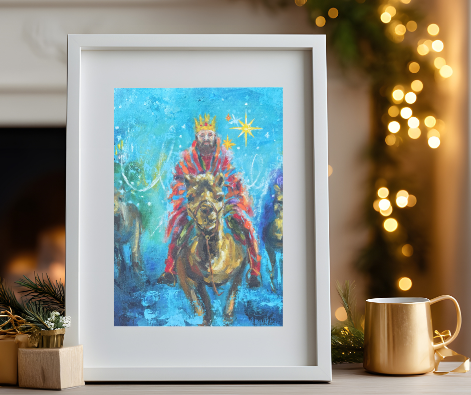 Guided by the Light | Wood Block & Art Print