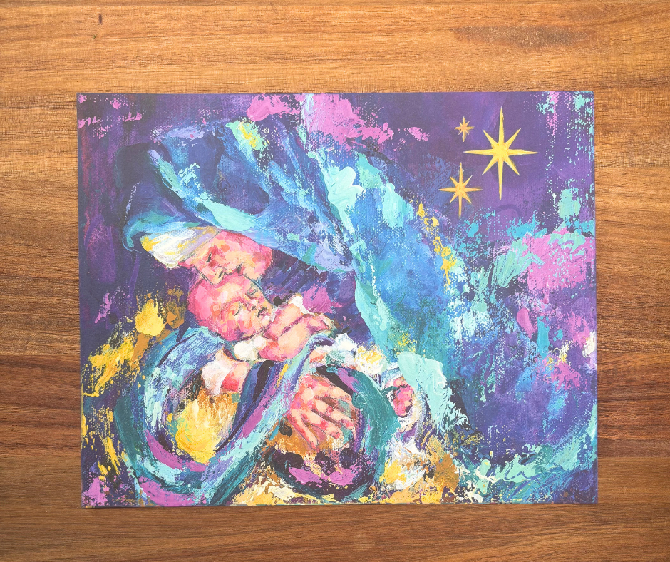 Love's Eternal Embrace | Wood Block & Art Print