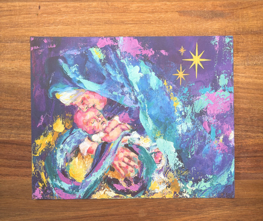 Love's Eternal Embrace | Wood Block & Art Print