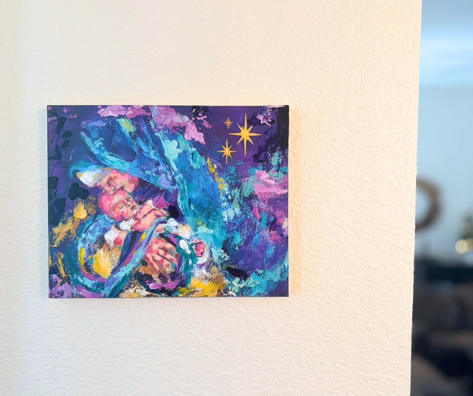 Love's Eternal Embrace | Wood Block & Art Print