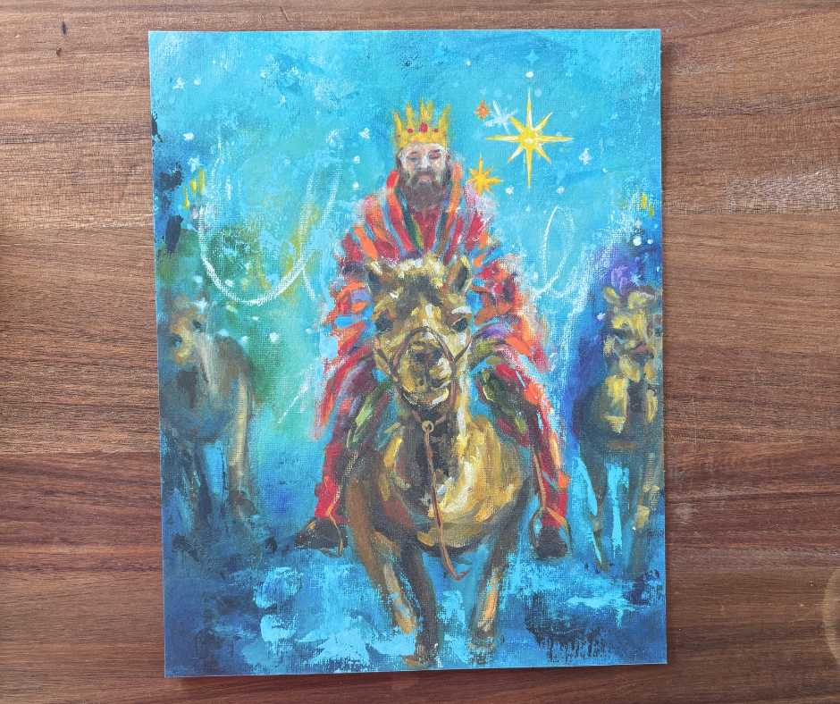 Guided by the Light | Wood Block & Art Print