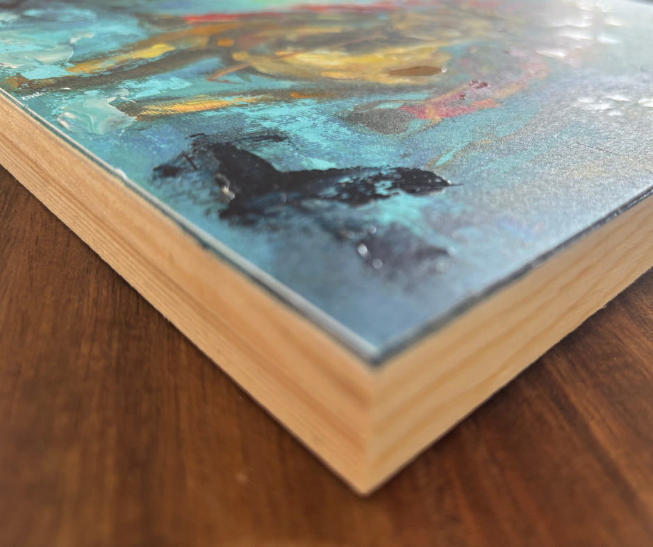 Guided by the Light | Wood Block & Art Print