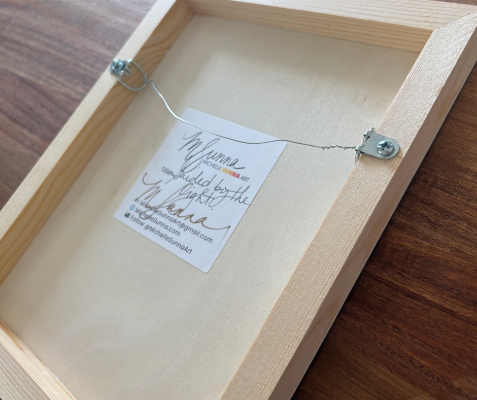 Guided by the Light | Wood Block & Art Print