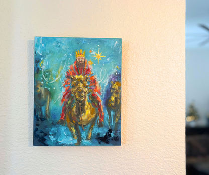 Guided by the Light | Wood Block & Art Print