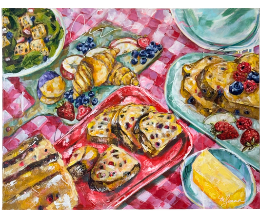 Bread and Berries - Fine Art Print