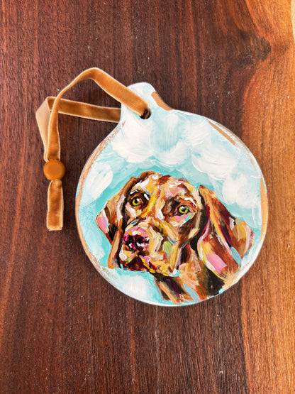 Ready-made Pet Portrait Ornaments