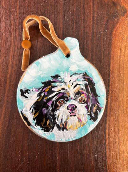 Ready-made Pet Portrait Ornaments