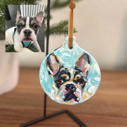 Custom Pet Portrait Ornaments