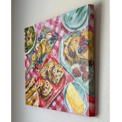 Bread and Berries, 22 x 28"