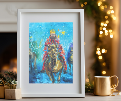 Guided by the Light | Wood Block & Art Print